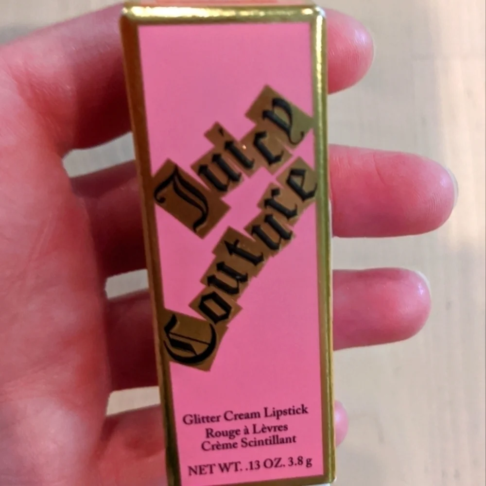 RETIRED Juicy Couture Ruby Rouge Glitter Cream Lipstick NIB
